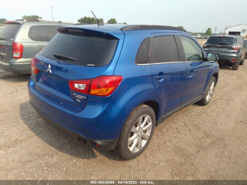 2015 MITSUBISHI OUTLANDER SPORT 2.4 GT - 4A4AR4AW1FE059762