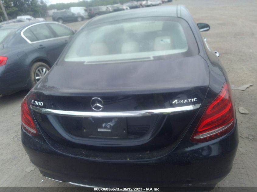 2015 MERCEDES-BENZ C-CLASS C 300 - 55SWF4KB5FU042235