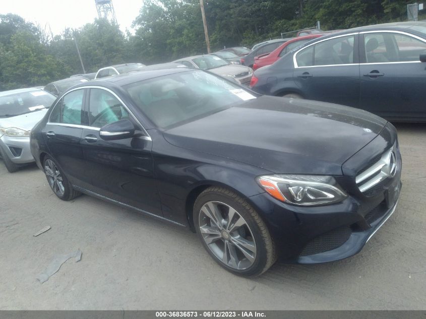 55SWF4KB5FU042235 2015 MERCEDES-BENZ C-CLASS, photo no. 1