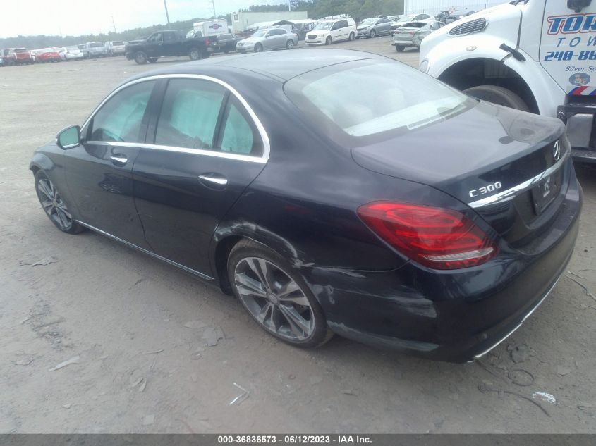 55SWF4KB5FU042235 2015 MERCEDES-BENZ C-CLASS, photo no. 3