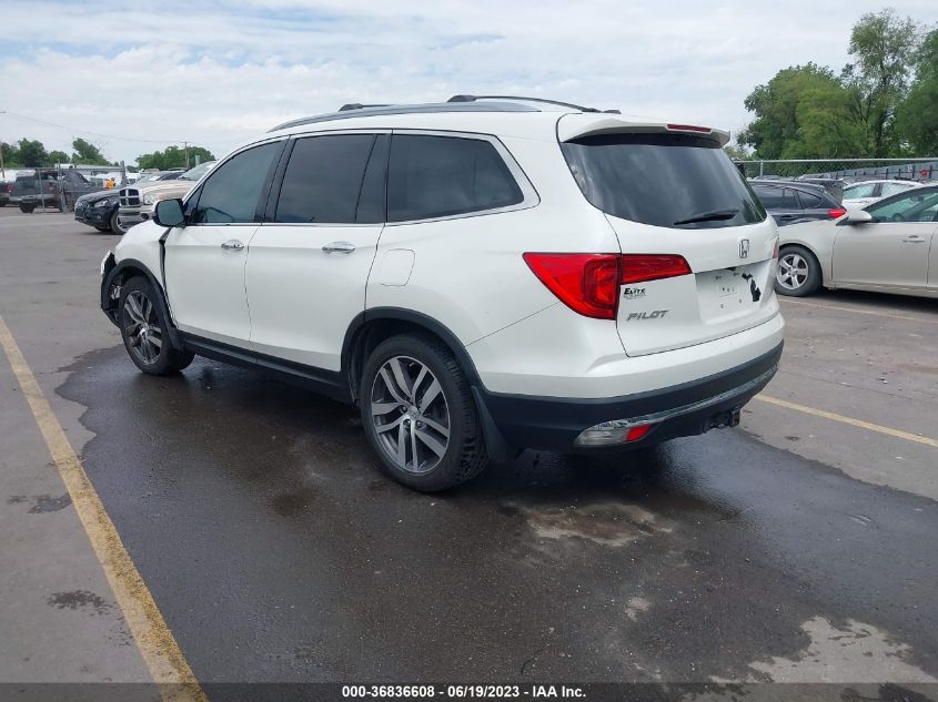 2016 HONDA PILOT TOURING - 5FNYF5H94GB039784