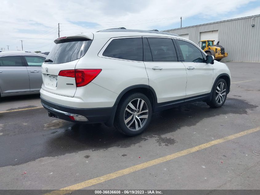 2016 HONDA PILOT TOURING - 5FNYF5H94GB039784