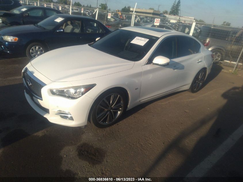 2014 INFINITI Q50 PREMIUM - JN1BV7AP8EM684121
