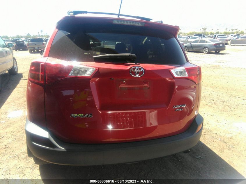 2013 TOYOTA RAV4 LIMITED - 2T3DFREV5DW074721