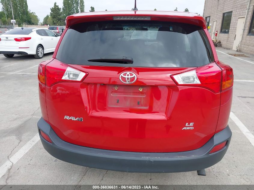 2015 TOYOTA RAV4 LE - JTMBFREV9FD104312