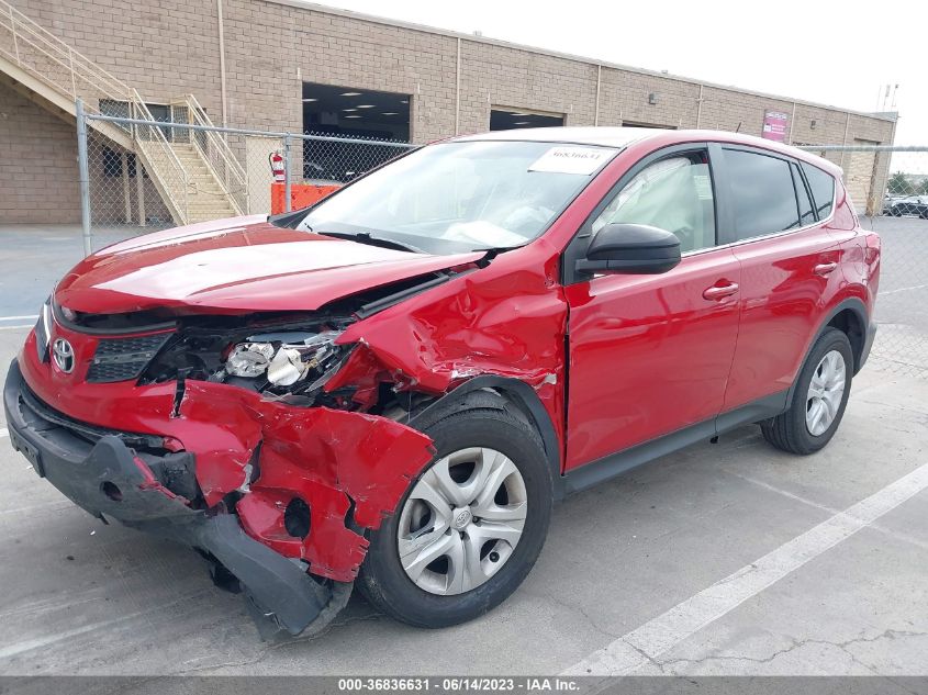 2015 TOYOTA RAV4 LE - JTMBFREV9FD104312