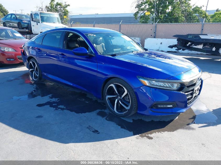 2018 HONDA ACCORD SEDAN SPORT 1.5T - 1HGCV1F3XJA035695