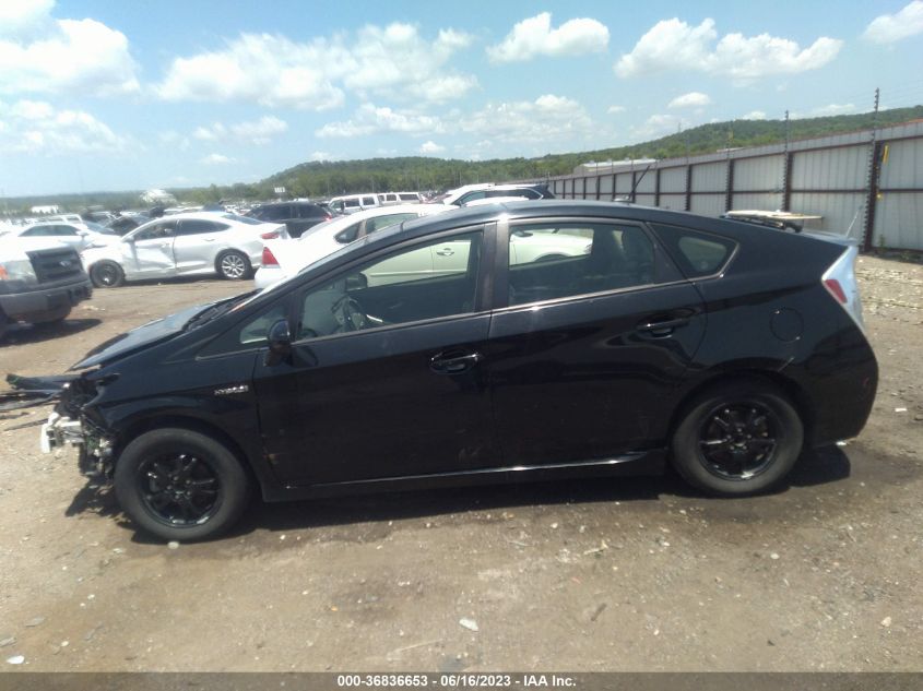 2013 TOYOTA PRIUS ONE/TWO/THREE/FOUR/FIVE - JTDKN3DU1D5553855