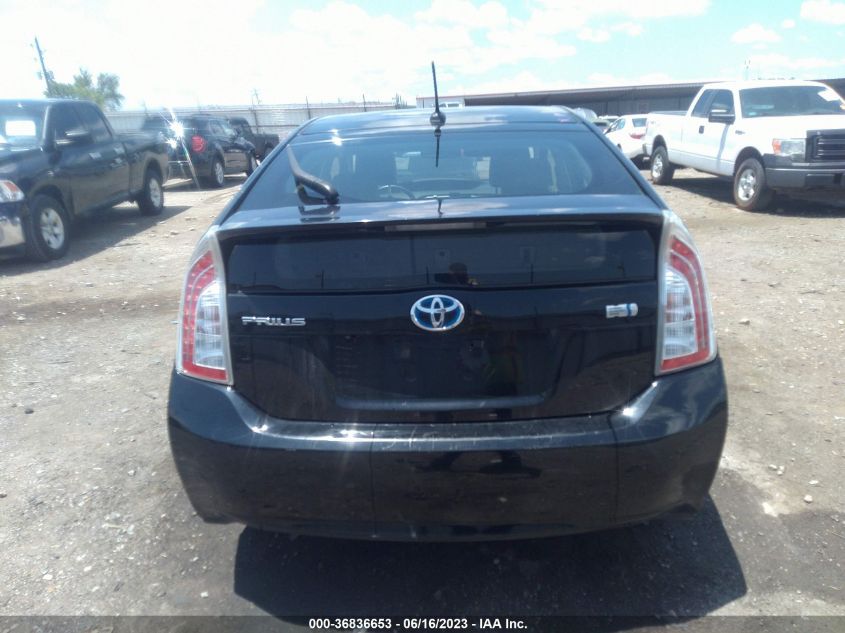 2013 TOYOTA PRIUS ONE/TWO/THREE/FOUR/FIVE - JTDKN3DU1D5553855