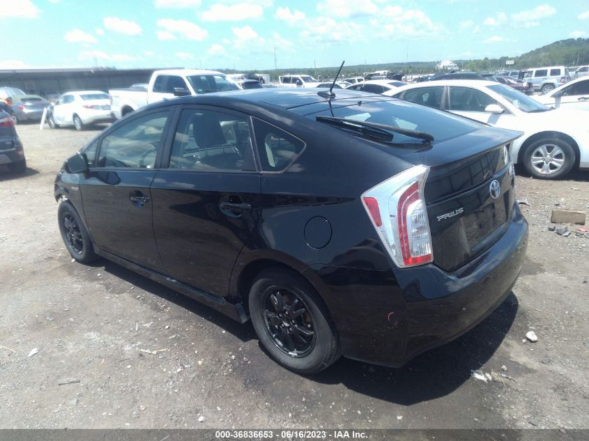 2013 TOYOTA PRIUS ONE/TWO/THREE/FOUR/FIVE - JTDKN3DU1D5553855