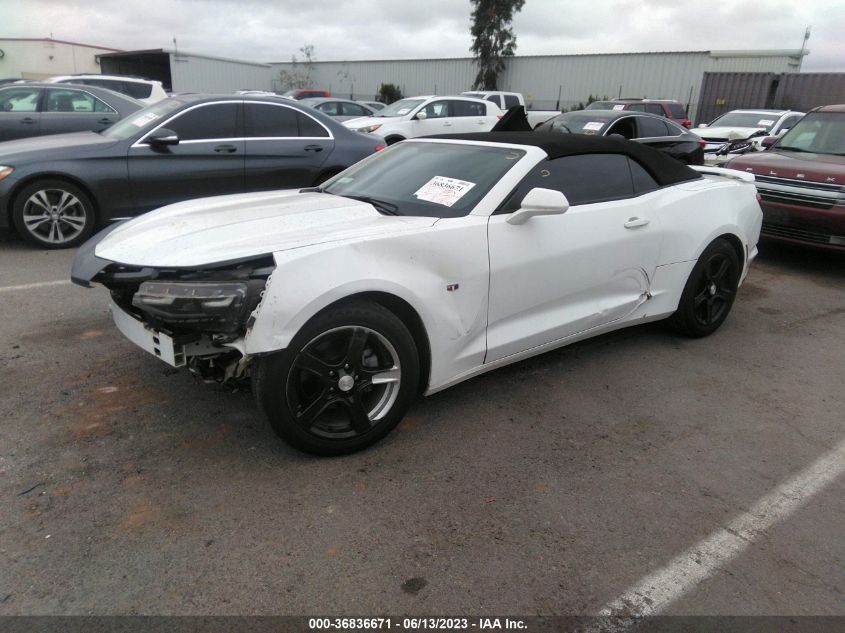 2020 CHEVROLET CAMARO 1LT - 1G1FB3DS7L0104855