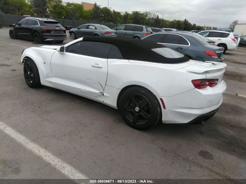 2020 CHEVROLET CAMARO 1LT - 1G1FB3DS7L0104855
