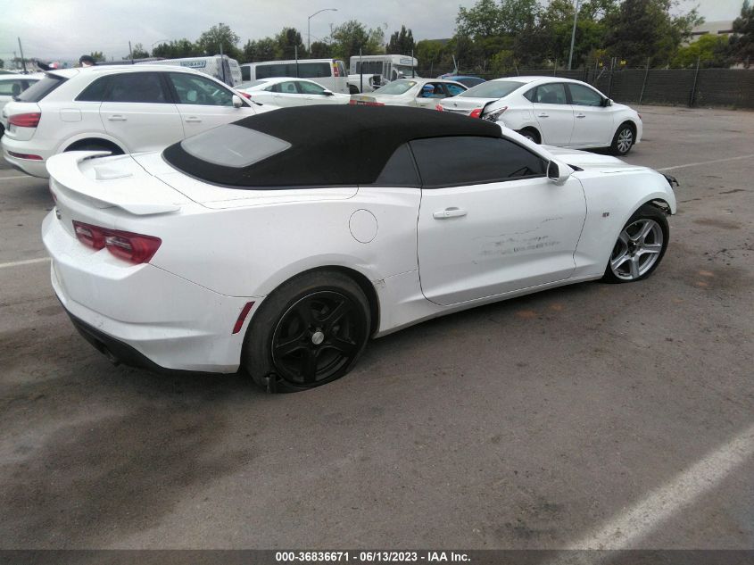 2020 CHEVROLET CAMARO 1LT - 1G1FB3DS7L0104855