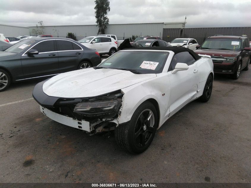 2020 CHEVROLET CAMARO 1LT - 1G1FB3DS7L0104855