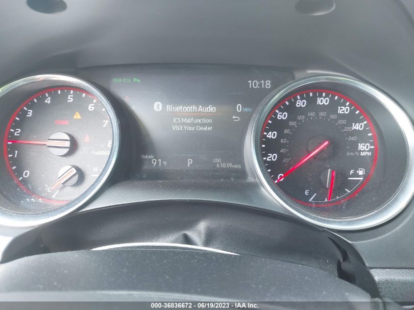 2019 TOYOTA CAMRY XSE - 4T1B61HK4KU184451
