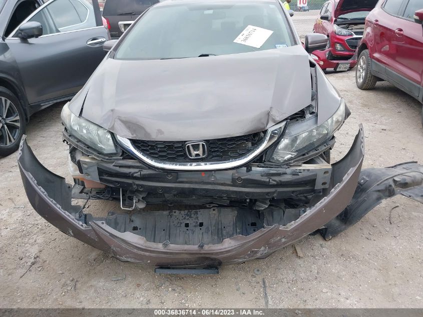 2014 HONDA CIVIC SEDAN EX-L - 19XFB2F92EE077750