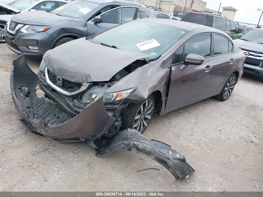 2014 HONDA CIVIC SEDAN EX-L - 19XFB2F92EE077750