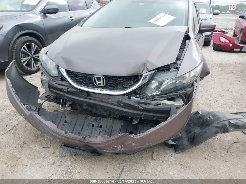 2014 HONDA CIVIC SEDAN EX-L - 19XFB2F92EE077750