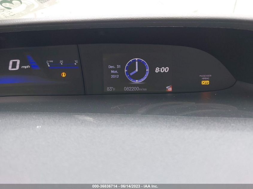 2014 HONDA CIVIC SEDAN EX-L - 19XFB2F92EE077750