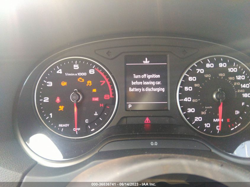 2017 AUDI A3 2.0T PREMIUM - WAUAUHFF9H1077889