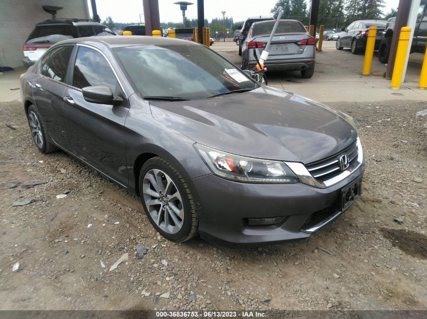 2014 HONDA ACCORD SEDAN SPORT - 1HGCR2F57EA051824
