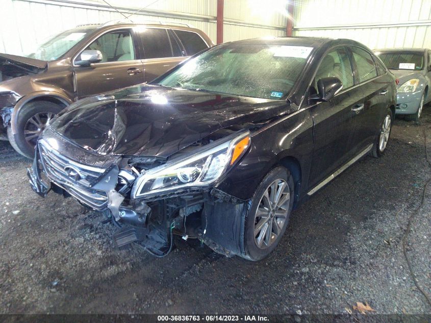 2016 HYUNDAI SONATA 2.4L LIMITED - 5NPE34AF6GH425503