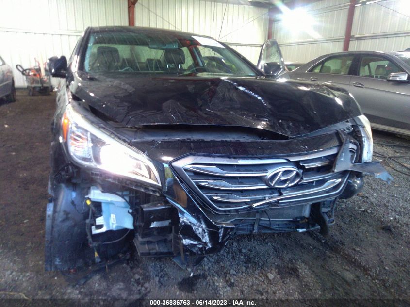 2016 HYUNDAI SONATA 2.4L LIMITED - 5NPE34AF6GH425503