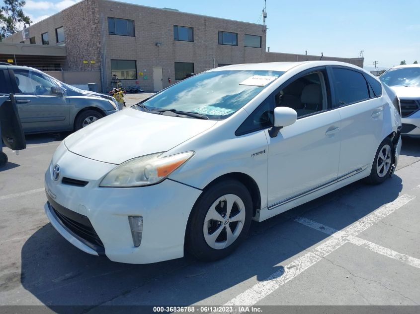 2013 TOYOTA PRIUS ONE/TWO/THREE/FOUR/FIVE - JTDKN3DU4D0341741