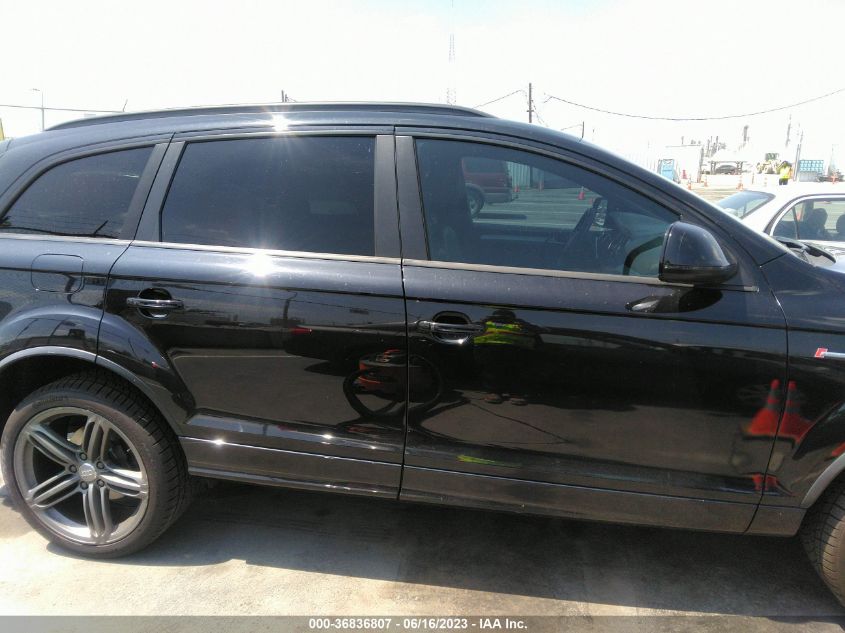 2014 AUDI Q7 3.0T S LINE PRESTIGE - WA1DGAFE4ED008733