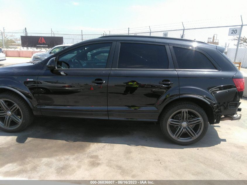 2014 AUDI Q7 3.0T S LINE PRESTIGE - WA1DGAFE4ED008733