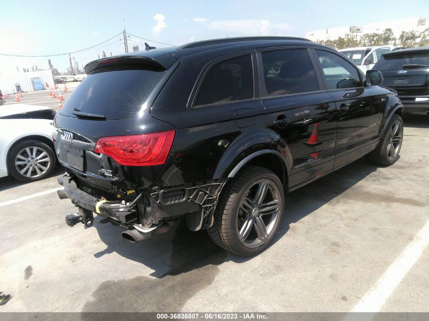 2014 AUDI Q7 3.0T S LINE PRESTIGE - WA1DGAFE4ED008733