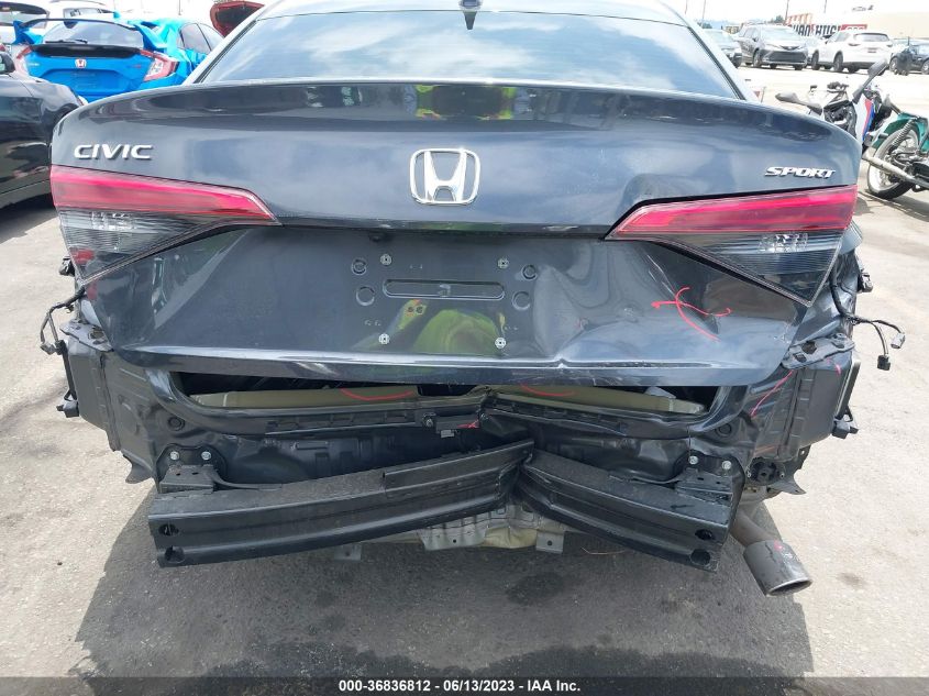 2022 HONDA CIVIC SEDAN SPORT - 2HGFE2F59NH507199