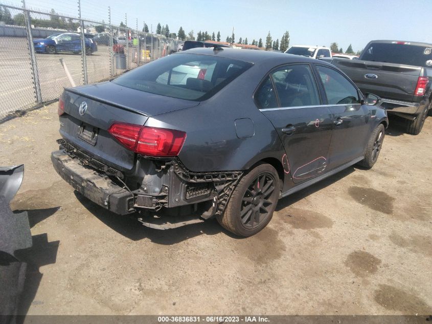 2016 VOLKSWAGEN JETTA SEDAN 2.0T GLI SEL - 3VW4T7AJ7GM329050