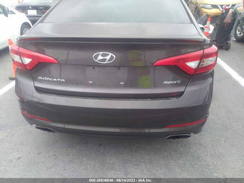 2015 HYUNDAI SONATA 2.4L SPORT - 5NPE34AF9FH117157