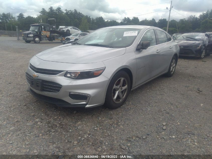 2017 CHEVROLET MALIBU LS - 1G1ZB5ST6HF163596