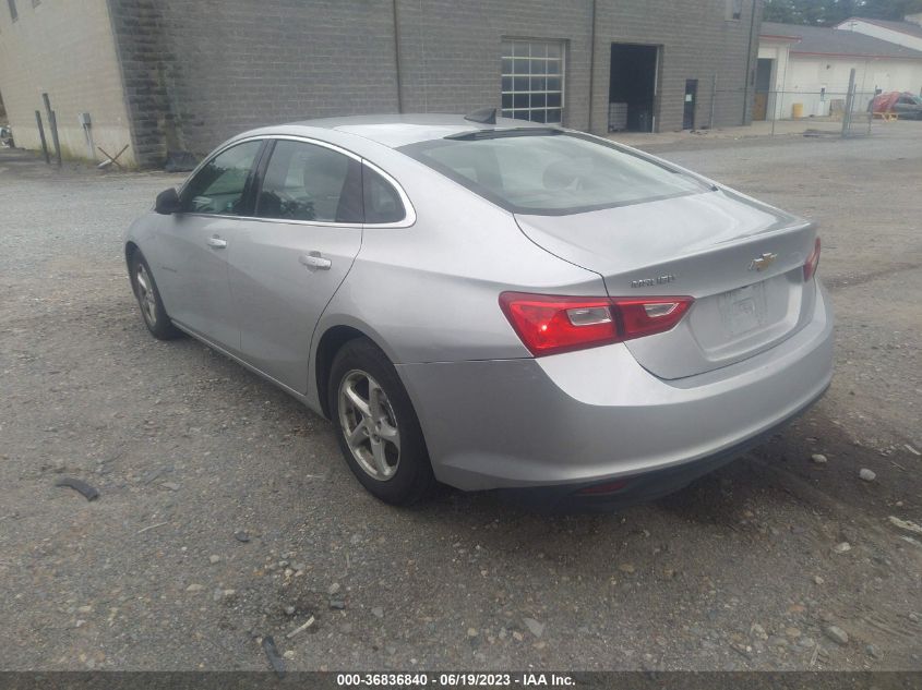 2017 CHEVROLET MALIBU LS - 1G1ZB5ST6HF163596