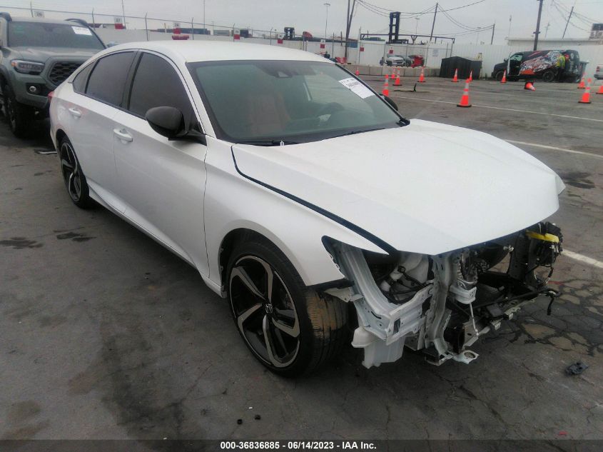 2021 HONDA ACCORD SEDAN SPORT - 1HGCV1F39MA040312
