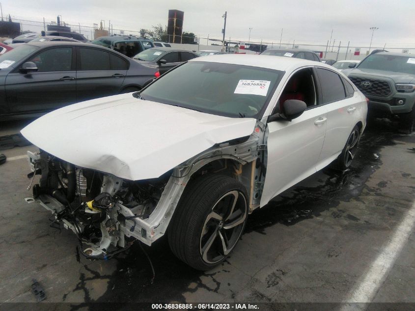 2021 HONDA ACCORD SEDAN SPORT - 1HGCV1F39MA040312