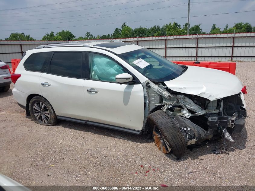 2017 NISSAN PATHFINDER SL - 5N1DR2MN0HC682540
