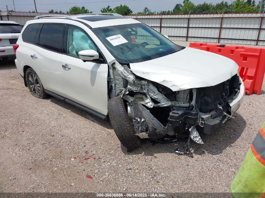 2017 NISSAN PATHFINDER SL - 5N1DR2MN0HC682540