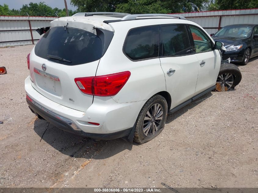 2017 NISSAN PATHFINDER SL - 5N1DR2MN0HC682540