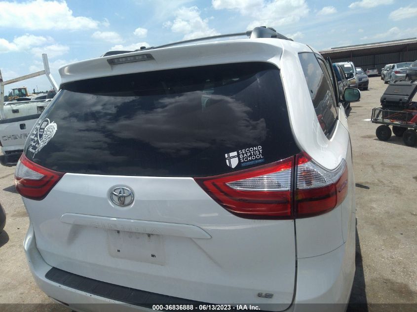 2015 TOYOTA SIENNA LE - 5TDKK3DC8FS680812