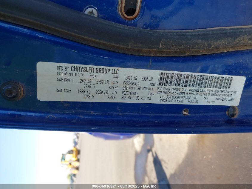2015 DODGE JOURNEY SE - 3C4PDCAB0FT510414