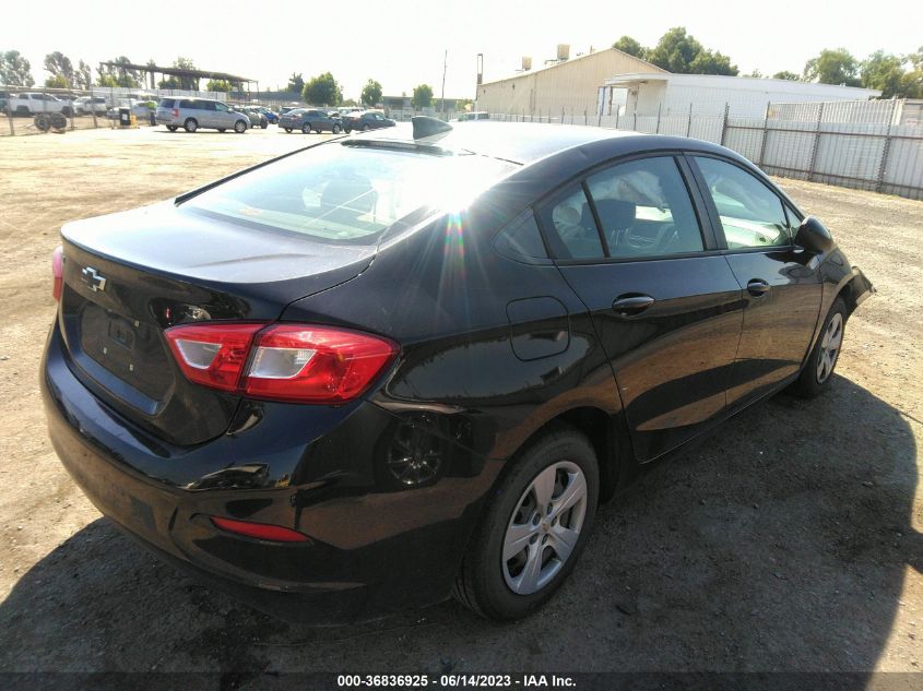 2018 CHEVROLET CRUZE LS - 1G1BC5SM3J7236592