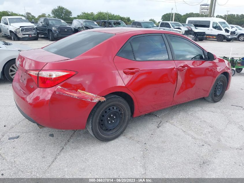 2019 TOYOTA COROLLA L/LE/SE/XLE/XSE - 2T1BURHE2KC214451