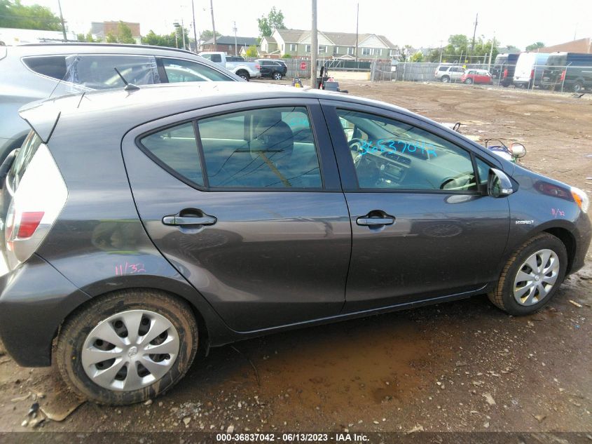 2014 TOYOTA PRIUS C ONE/THREE/TWO/FOUR - JTDKDTB38E1572750
