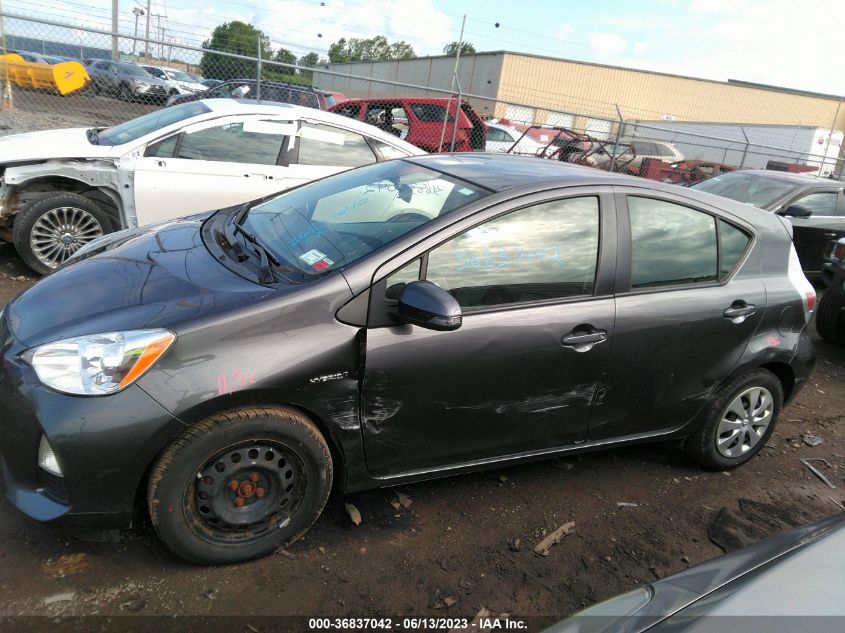 2014 TOYOTA PRIUS C ONE/THREE/TWO/FOUR - JTDKDTB38E1572750