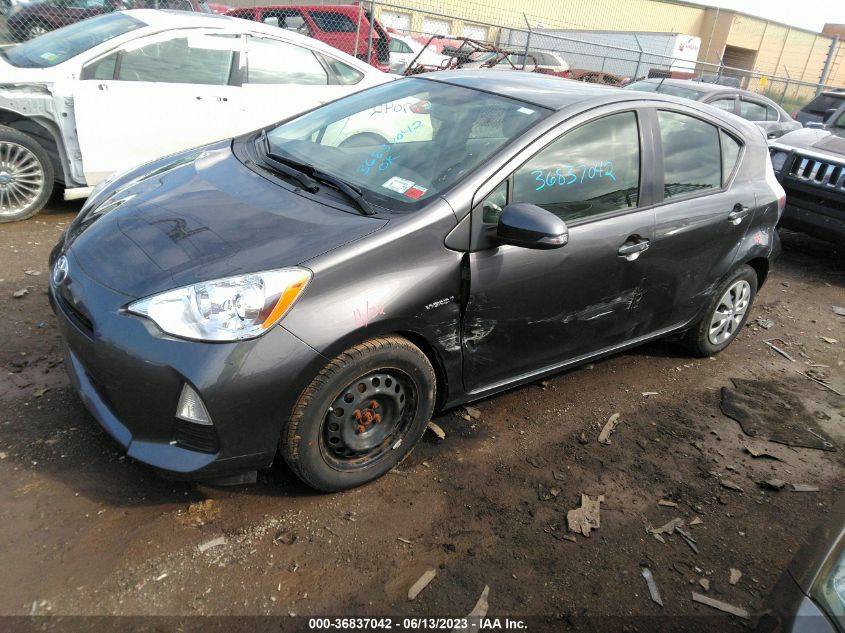 2014 TOYOTA PRIUS C ONE/THREE/TWO/FOUR - JTDKDTB38E1572750