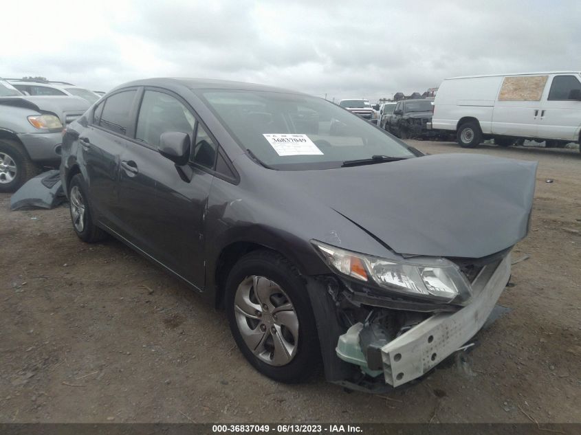 2013 HONDA CIVIC SDN LX - 19XFB2F57DE263926
