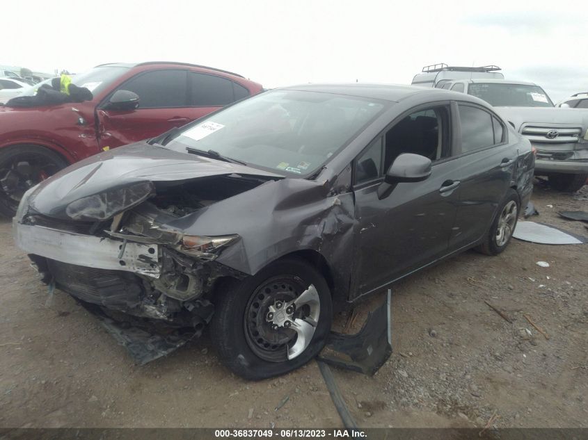 2013 HONDA CIVIC SDN LX - 19XFB2F57DE263926